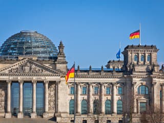 Dráma v budove nemeckého