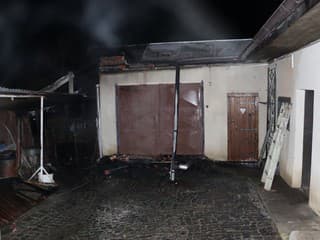 Nočný požiar v Diakovej!