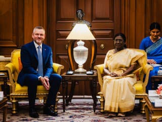 Na snímke prezident SR