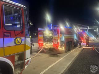 Zásah hasičov v Bratislavskom