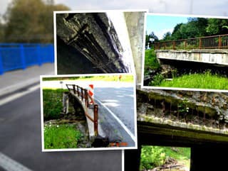 Katastrofálny stav mostov na