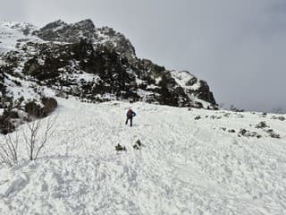 Spadla lavína v Mengusovskej