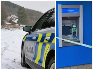 Zlodeji s bankomatmi zďaleka