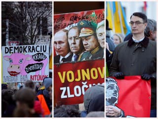 Ľudia vyšli do ulíc