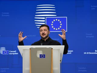 Ukrajinský prezident Volodymyr Zelenskyj.