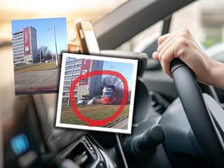 Autentické ZÁBERY zrážky: Električka