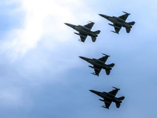 Fighter Jets in Formation