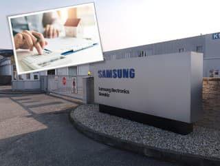 Koniec závodu spoločnosti Samsung