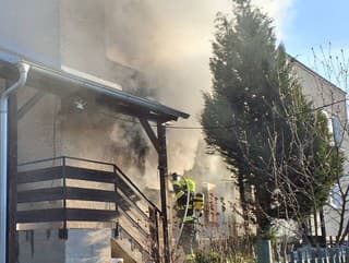 Zásah hasičov v plnom