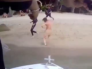 Chaos na známom thajskom