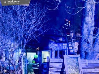 Tragický požiar domu pri