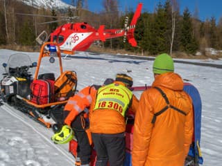 Leteckí záchranári z Popradu