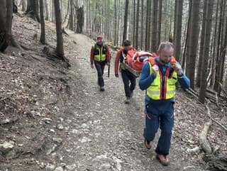 Zásah horských záchranárov v