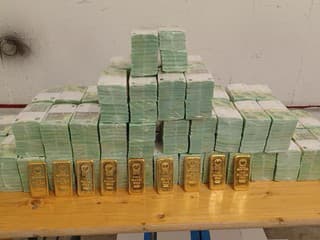 Zadržané peniaze a zlato