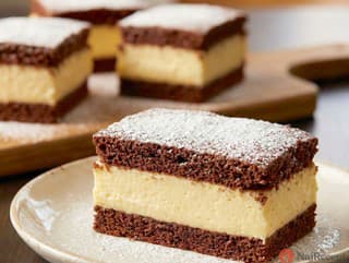 Luxusné pudingové rezy s