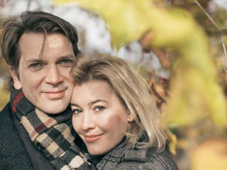 Manželia Majeskí na svadobnej