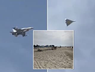 Vojna priamo nad plážami