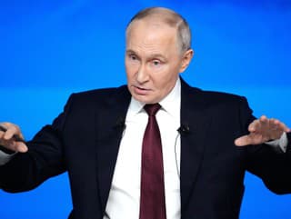 Vladimir Putin na každoročnej