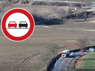 NEBEZPEČNÝ manéver auta spustil