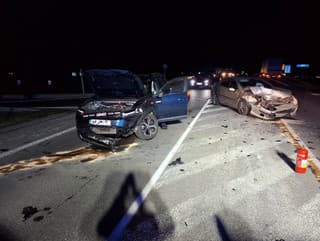 Vážna kolízia v okrese