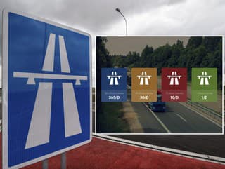 Slovák kúpil diaľničnú známku