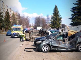 Nehoda na sídlisku v