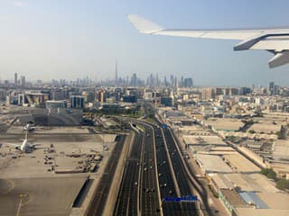 Panikа v Dubaji: Dron