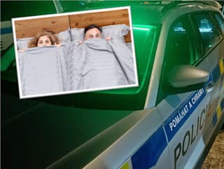 Manžel načapal ženu s