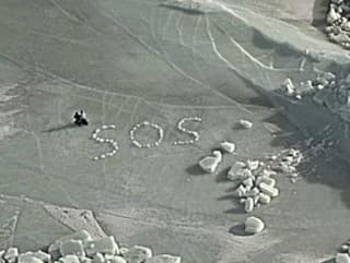 Uviaznutí turisti an Baltskom