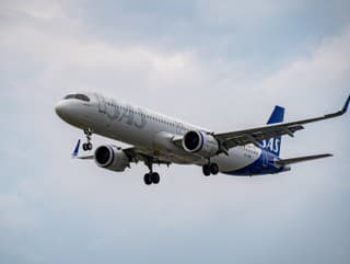 Scandinavian Airlines lietadlo