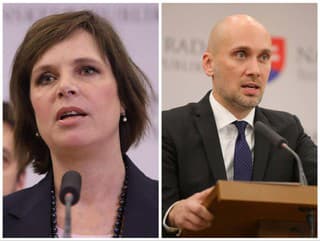 Veronika Remišová a Karol