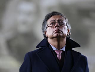 Kolumbijský prezident Gustavo Petro.