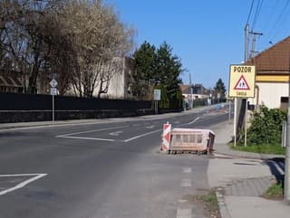 Dopravné obmedzenie v obci