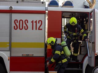 Nočný požiar v zariadení