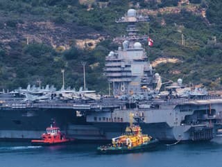 Na snímke najväčšia lietadlová