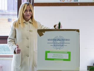 Talianska premiérka Giorgia Meloniová