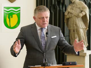 Na snímke predseda vlády