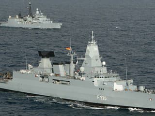 Nemecká fregata Sachsen