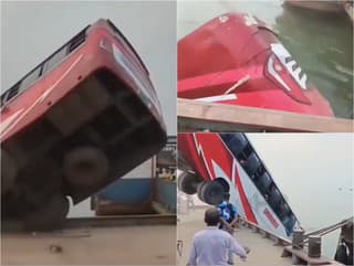 HOROROVÝ pád autobusu do