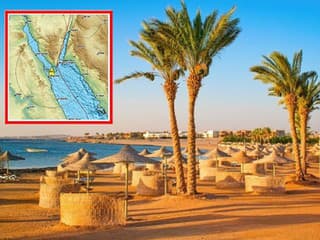 V Egypte (Hurghada) bolo