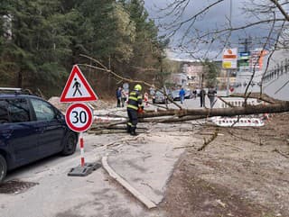 Silný vietor v Handlovej