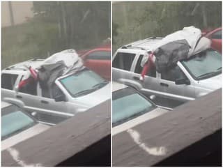 Šialená scéna na parkovisku!