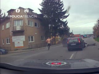 Dramatický útek pred políciou