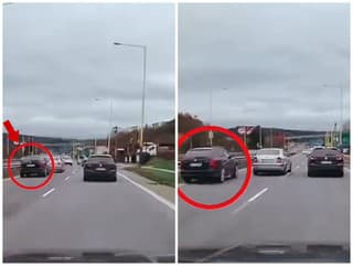 Kamera zachytila AROGANTNÚ jazdu