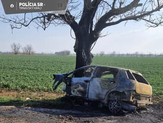 Tragická nehoda neďaleko Trnavy.