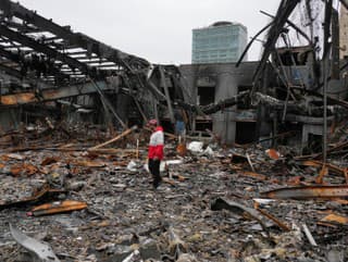 Záchranár iránskeho Červeného polmesiaca