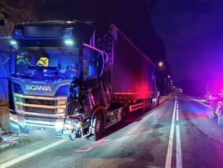 Zrážku s kamiónom pri