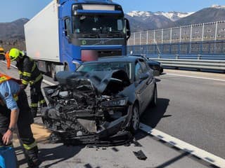 AKTUÁLNE Hromadná nehoda a