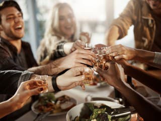 Vianočný prípitok v príjemnej