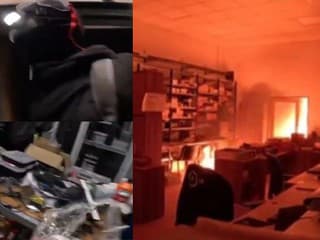 Členovia skupiny Earthquake Faction